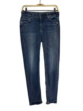 Silver Jeans Avery Skinny Crop Jeans Size W30/L25